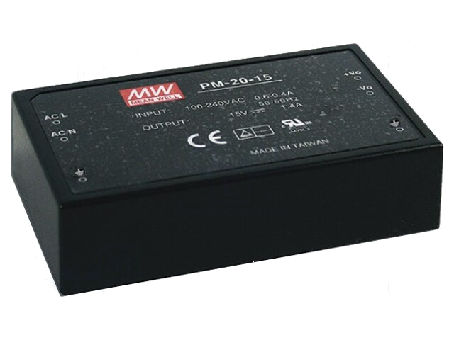 Voedingseenheid: schakelende; modulair; 14,85W; 120÷370VDC; OUT: 1 Voedingseenheid: schakelende; modulair; 14,85W; 120÷370VDC; OUT: 1